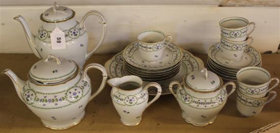 Limoges tea & coffee set